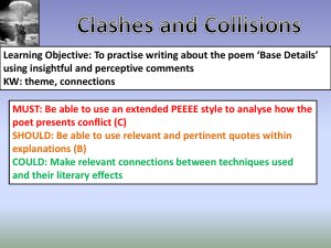 Base Details Poem Analysis: Conflict & Techniques