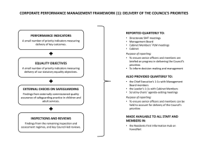 Performance Management Framework
