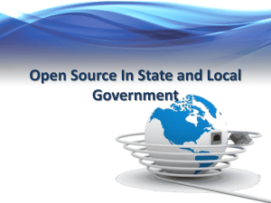 Open Source in State & Local Government: LEADR Project