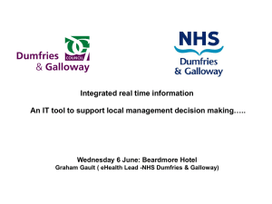 Integrated real time information An IT tool to support local