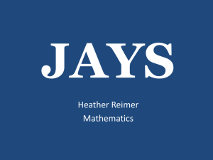 JAYS Problem Solving Strategy in Mathematics