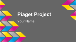 Piaget Project: Toy Analysis by Cognitive Stage