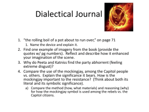 Dialectical Journal: Literary Analysis & Textual Evidence