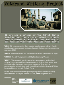 VWP Flyer01 - Old Dominion University