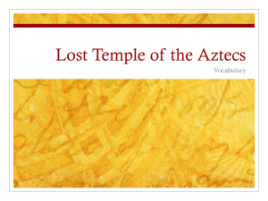 Lost Temple of the Aztecs