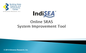 IndiSEA Online System Improvement Tool