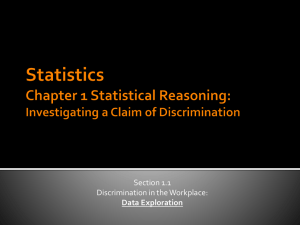 Investigating a Claim of Discrimination