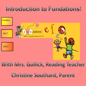 Introduction to Fundations Reading Program