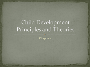 Child Development: Principles & Theories - Chapter 4