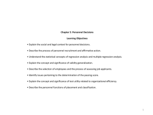 Figure 1-1 Timeline of major I/O psychology developments and