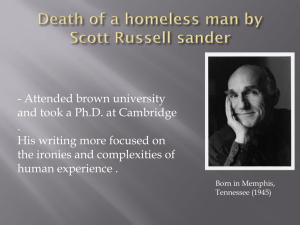 Death of a homeless man by Scott Russell1