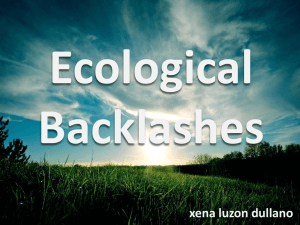 Ecological Backlash: Wheat Grassland Photo-Document