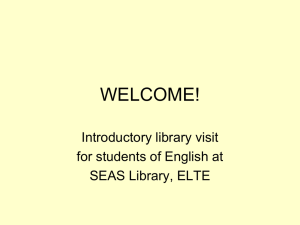 Library - SEAS Library Home Page