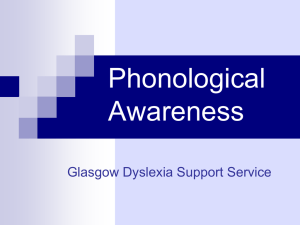 Visual Stress - Dyslexia Scotland