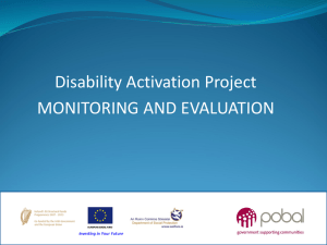 DACT Monitoring Presentation Bush Hotel 2013