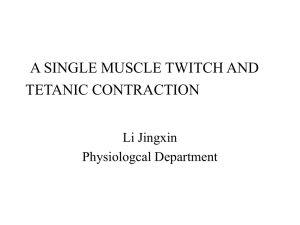 Muscle Twitch & Tetanic Contraction: Physiology Explained