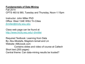 Syllabus - WSUTC User Pages