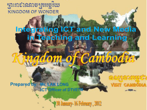 National Training Board Policies - integrating ict and new media in