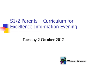 HERE! - Westhill Academy