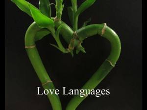 Love Languages