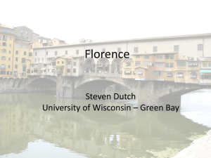 Florence - University of Wisconsin
