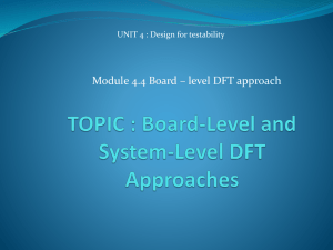 Board-Level DFT: System Busses & Scan Paths