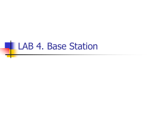 Lab 1: Radio Base Station and Antenna Setup in mobile phones