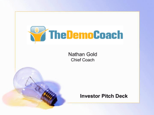 Investor Pitch Template