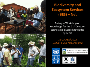 ENRTP-UNDP Project on Building Transformative Policy and