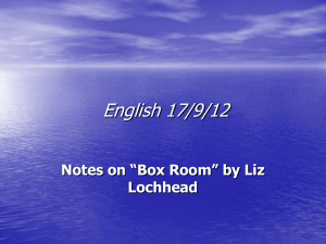 "Box Room" Poem Analysis: Themes, Language & Atmosphere