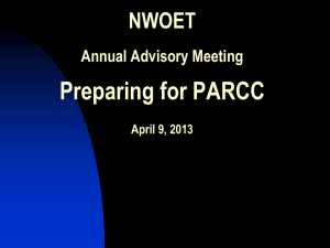 PARCC PowerPoint