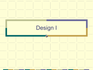 Design I
