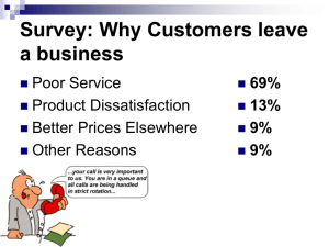 Study Question 3: What is a quality-driven