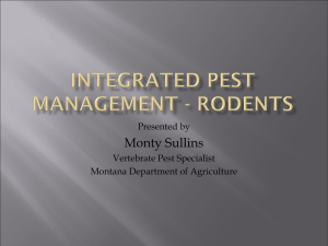 INTEGRATED PEST MANAGEMENT