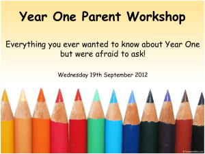 PowerPoint - Wroughton Infant School