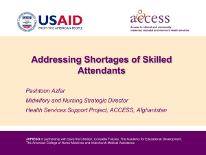 Midwifery Education and Accreditation System in