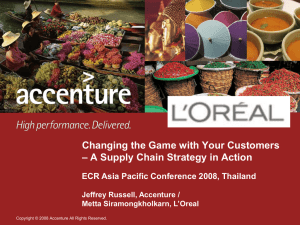 Supply Chain 1.0