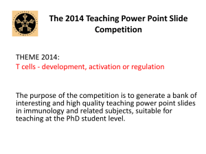 Slide competition - Scandinavian Society of Immunology
