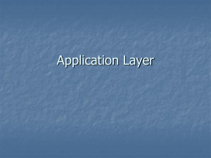 Application Layer