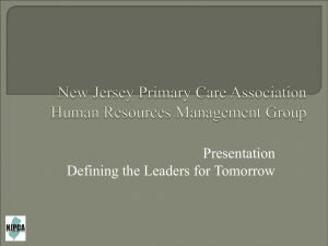 Defining the Leaders for Tomorrow – Pam McDougle & Kerri Sandifer