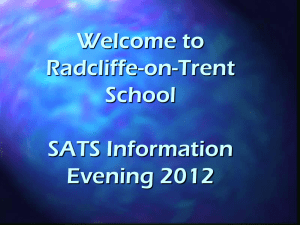 KS2 SATs 2001 - rotjs.notts.sch.uk