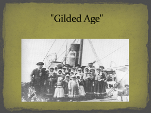 Guilded Age America