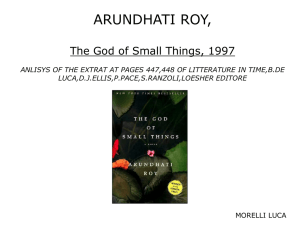 The God of Small Things