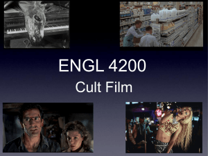 Stephanie Graves` Cult Film Power Point