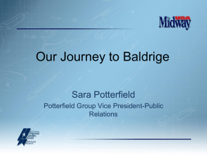 Slide 1 - America Needs Baldrige!