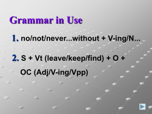 Book 5 Lesson 2 grammar