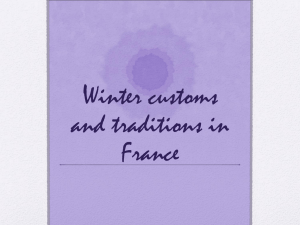 Coutumes et traditions françaises