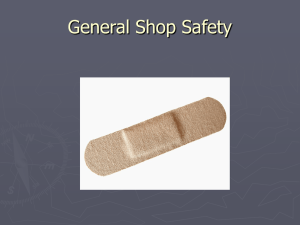 Shop Safety v2 - Walpole Robotics