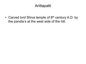 9 HILLS at Madurai - Development Tourism