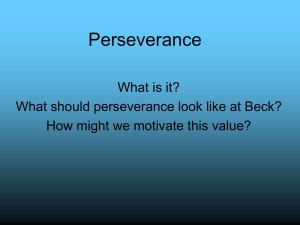 Perseverance